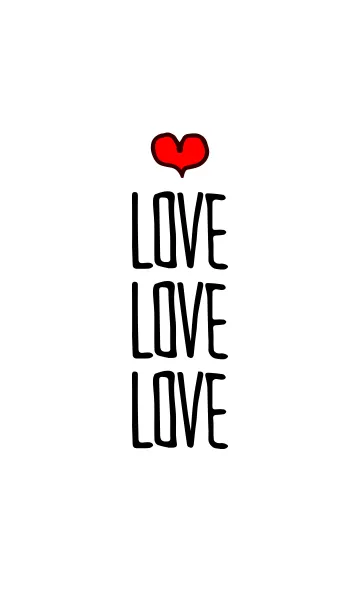 [LINE着せ替え] LOVE LOVE LOVE THEMEの画像1