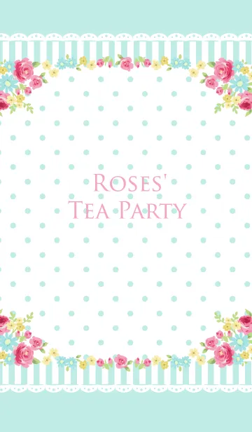 [LINE着せ替え] Roses' Tea Partyの画像1