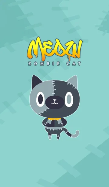 [LINE着せ替え] MEOZN ZOMBIE CATの画像1