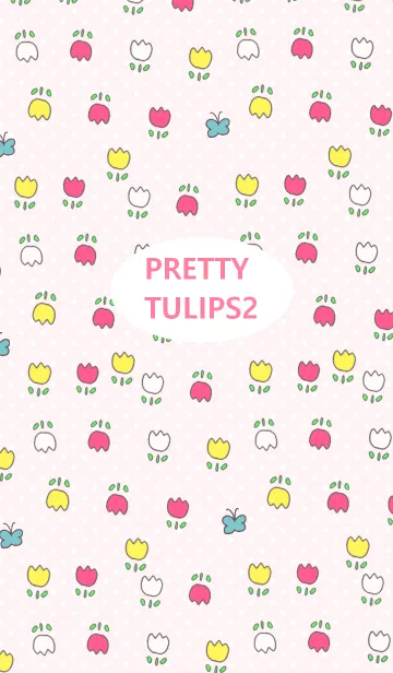 [LINE着せ替え] PRETTY TULIPS2の画像1