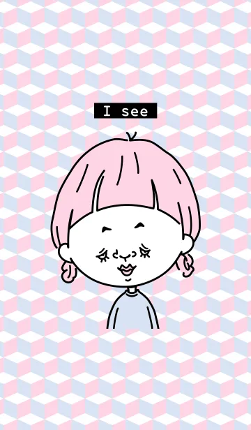 I seeのLINE着せ替え