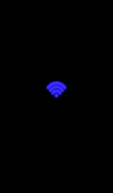 [LINE着せ替え] Radio waves pattern of blue light.の画像1