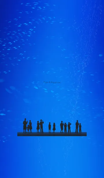 [LINE着せ替え] 携帯水族館。の画像1