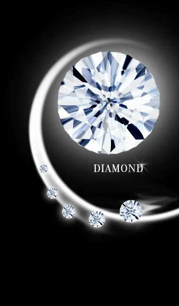 [LINE着せ替え] 4月生まれの誕生石-ダイヤモンド-の画像1