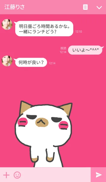 [LINE着せ替え] おこねこの画像3