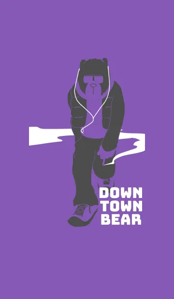 [LINE着せ替え] DOWN TOWN BEARの画像1