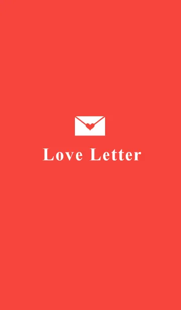 Simple Love letterの着せ替えメイン画像
