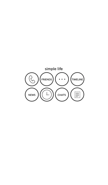 SimpleLifeの着せ替えメイン画像