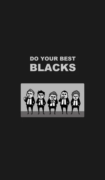 Do your best. Blacksの着せ替えメイン画像