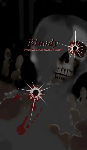 [LINE着せ替え] Bloody-When the Dead Come Knocking-の画像1
