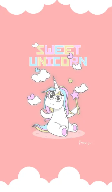 [LINE着せ替え] Sweet unicornの画像1