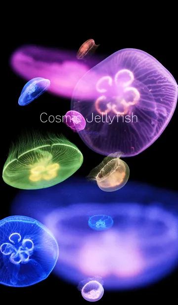 [LINE着せ替え] Cosmic Jellyfishの画像1