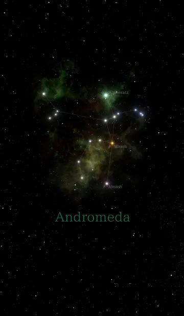 [LINE着せ替え] 星座＜アンドロメダ座＞の画像1