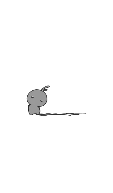 rabbit staring-30の着せ替えメイン画像