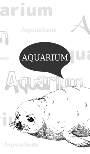 [LINE着せ替え] 水族館の生き物の画像1