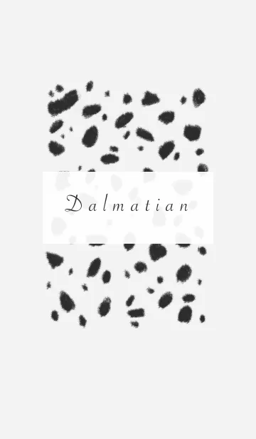 [LINE着せ替え] ダルメシアンの画像1
