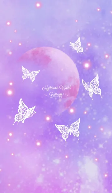 [LINE着せ替え] Mysterious Night～Butterfly～の画像1