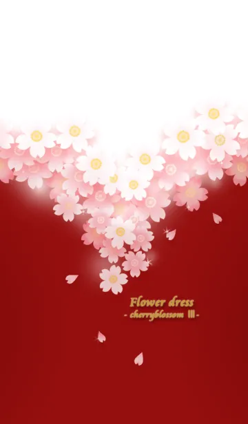 [LINE着せ替え] Flower dress -さくらⅢ-の画像1