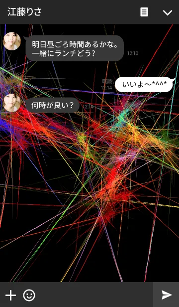 [LINE着せ替え] Primary Color Sparkの画像3