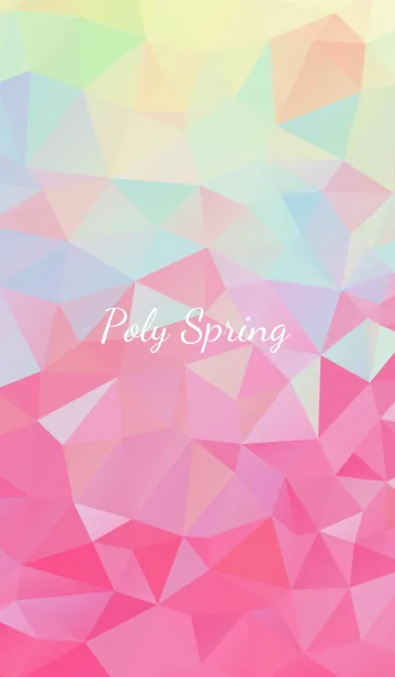 [LINE着せ替え] Poly Springの画像1