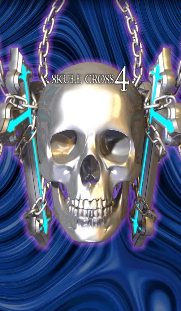 [LINE着せ替え] SKULL CROSS 4の画像1