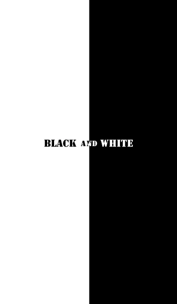 [LINE着せ替え] BLACK and WHITE + SIMPLE.の画像1