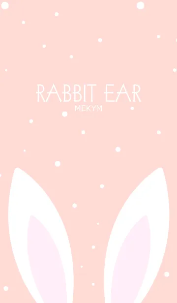 [LINE着せ替え] RABBIT EARの画像1