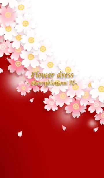 [LINE着せ替え] Flower dress -さくらⅣ-の画像1