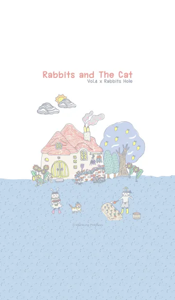[LINE着せ替え] Rabbits and The Cat Vol.4 x Rabbits Holeの画像1