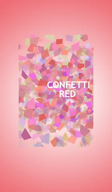 [LINE着せ替え] Confetti party : REDの画像1