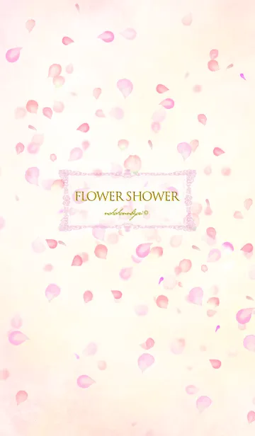 [LINE着せ替え] Spring flower showerの画像1