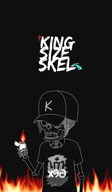 [LINE着せ替え] Kingsize Skelの画像1