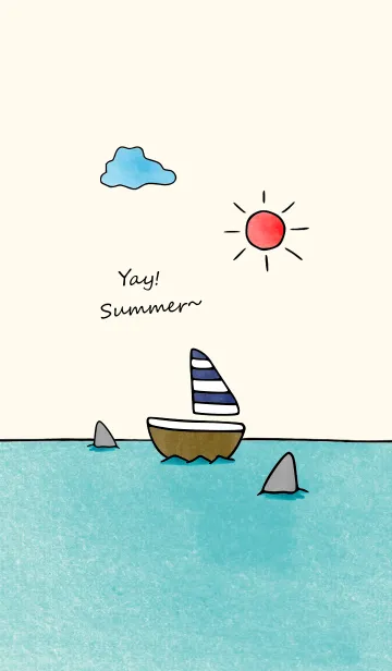 [LINE着せ替え] Yay！ Summerの画像1