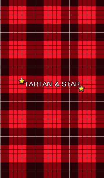 [LINE着せ替え] TARTAN＆STARの画像1