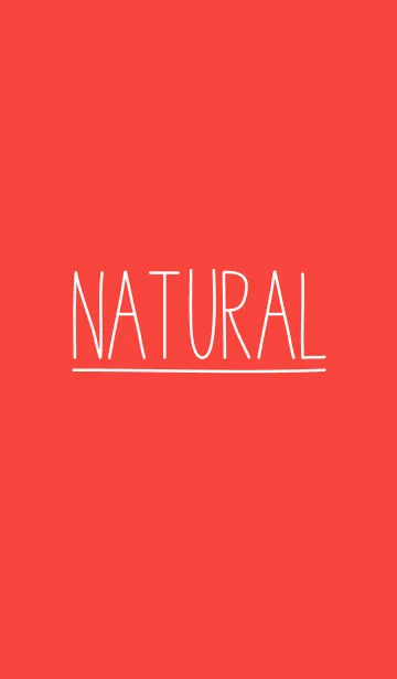 NATURAL redの着せ替えメイン画像