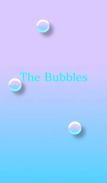 [LINE着せ替え] The Bubblesの画像1