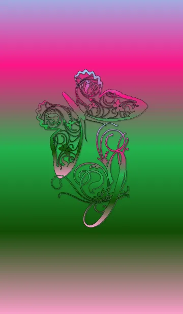 [LINE着せ替え] ～バタフライ イニシャル J～の画像1