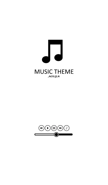 [LINE着せ替え] MUSIC THEMEの画像1
