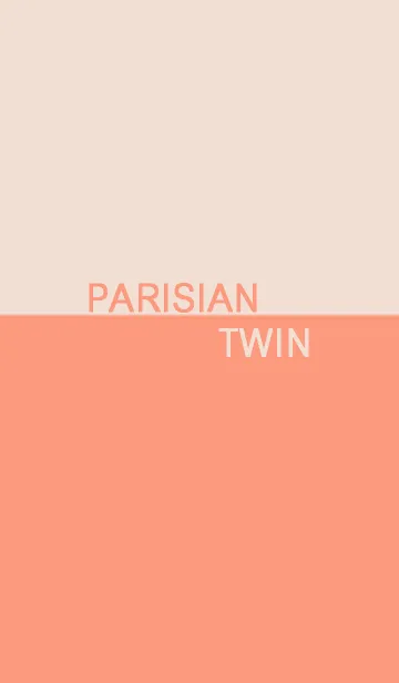 [LINE着せ替え] parisian twinの画像1