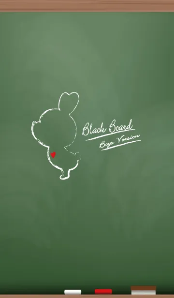 [LINE着せ替え] Black Board Boys Version.の画像1