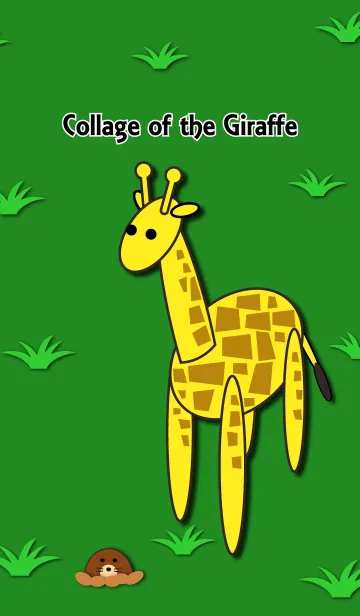 [LINE着せ替え] Collage of the giraffeの画像1
