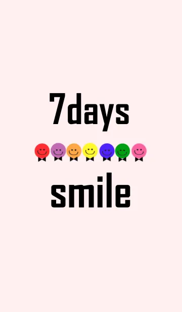 [LINE着せ替え] 7days smile nicoの画像1