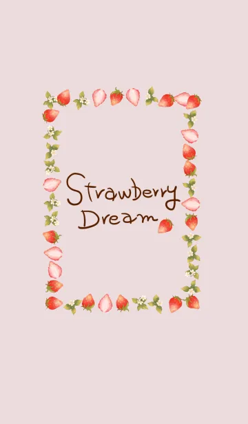 [LINE着せ替え] Strawberry dreamの画像1