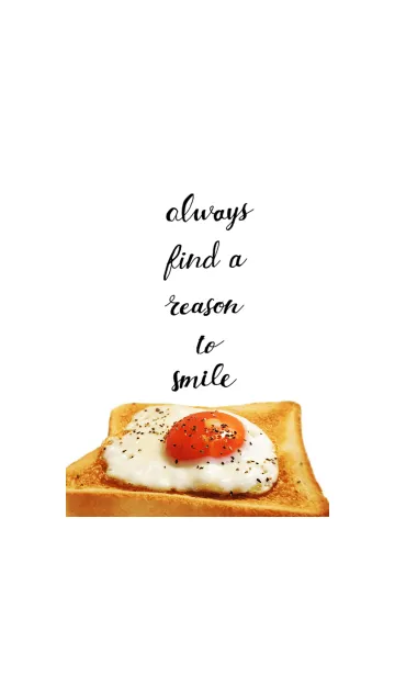 ALWAYS FIND A REASON TO SMILEの着せ替えメイン画像