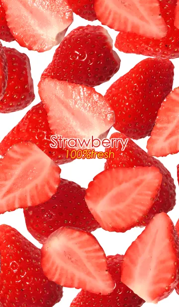 [LINE着せ替え] Strawberry 100% freshの画像1