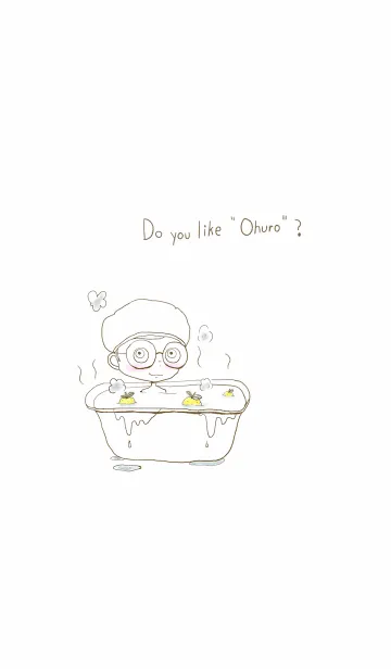 [LINE着せ替え] Do you like " Ohuro " ？の画像1
