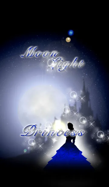 [LINE着せ替え] Moon Light Princess Second versionの画像1