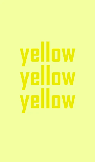 [LINE着せ替え] yellow×yellow×yellowの画像1