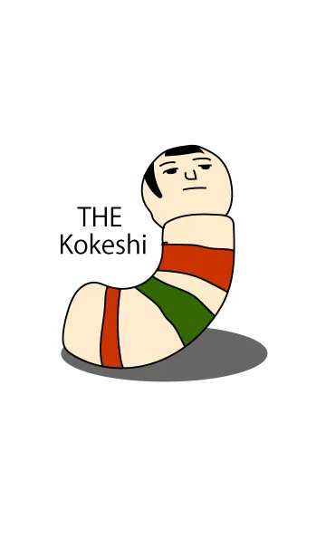 [LINE着せ替え] THE Kokeshiの画像1