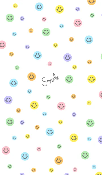 [LINE着せ替え] スマイル-カラフル-の画像1